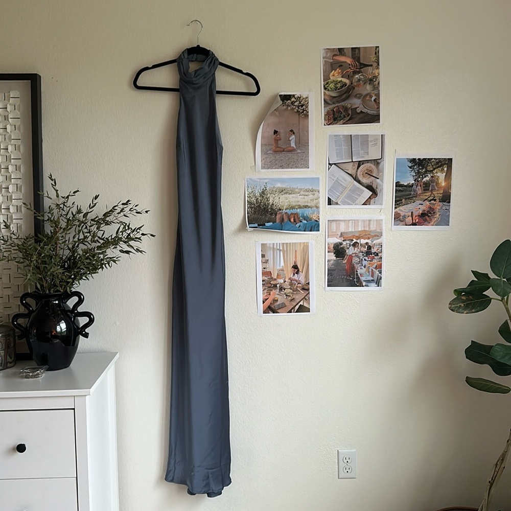 Blue Hello Molly Dress